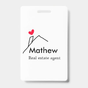 Badge Immobilier agent immobilier immobilier constructio