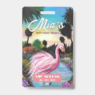Badge Insigne d'accès VIP pour la fête d'anniversaire