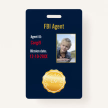 Insigne de l'agent secret du FBI