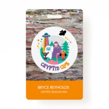 Insigne de partie du chercheur cryptique