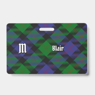 Badge Insigne de tartan du clan Blair