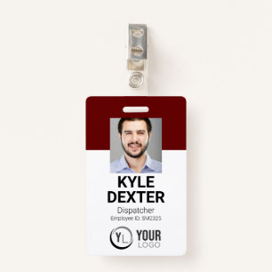 Badge Insigne d'ID photo