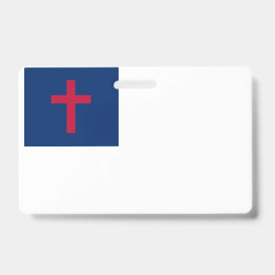 Badge Insigne du drapeau chrétien