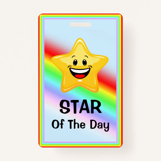 Badge Insigne du Prix étoile de classe (Devant)