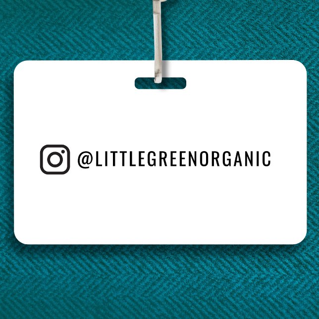 Badge Insigne Instagram | Votre nom Instagram (Créateur téléchargé)