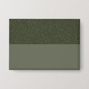 Badge Insigne Moss Green Name   Bouton personnalisable