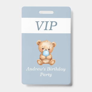 Badge Insigne personnalisé pour bébé garçon anniversaire
