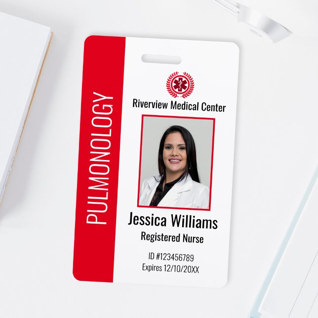 Badge Insigne photo de l'employé Médicale de l'hôpital p (Créateur téléchargé)