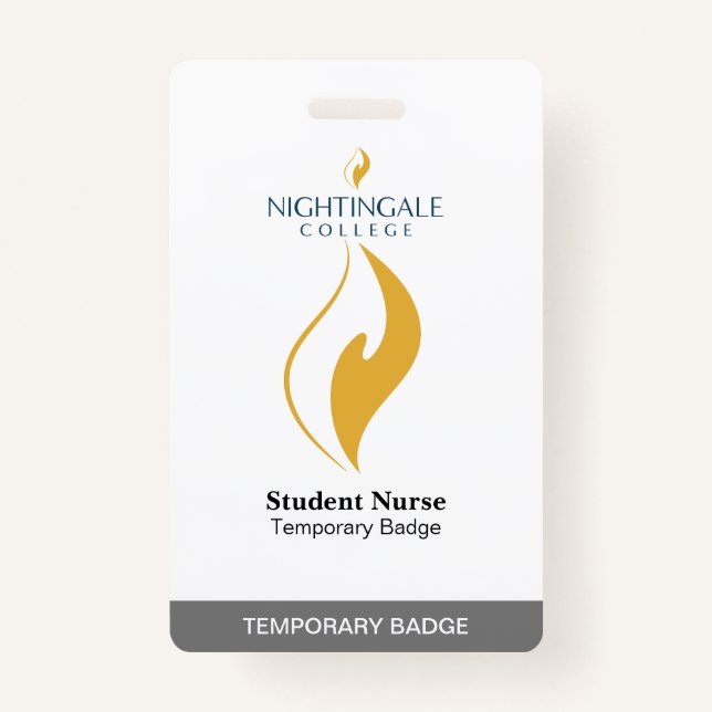 Badge Insigne temporaire (Dos)