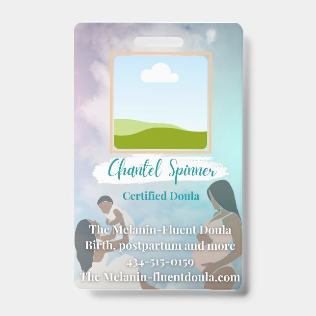 Badge Insigne vertical (Face)