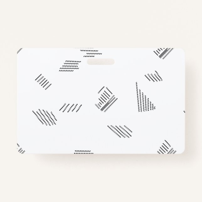 Badge Insigne vertical, charbon de bois, dune (Devant)