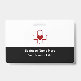 Badge Insignes de nom personnalisé pour la santé profess