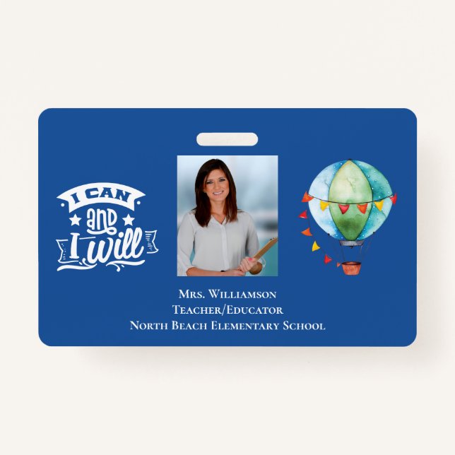 Badge Inspirer le personnel bénévole de l'école Teacher  (Devant)