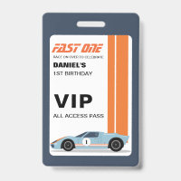 Invitation d'anniversaire des Pass VIP de Fast One