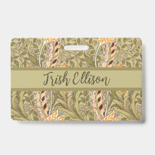 Badge Jardin de jonquilles de William Morris Fleur Class