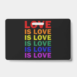 Badge Je promets d'enseigner l'amour Fierté LGBT-Q Fière