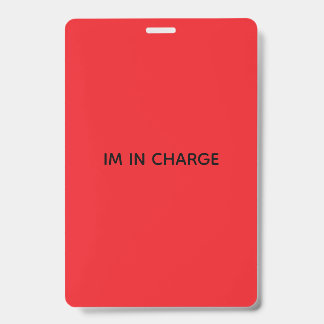 BADGE JE SUIS RESPONSABLE