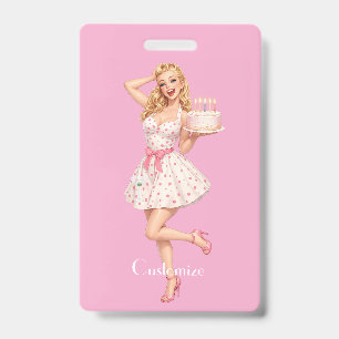Badge Joyeux Anniversaire Fille de la Foudre_Cove
