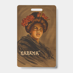 Badge Karama : Pièce de théâtre Romance de geisha japona