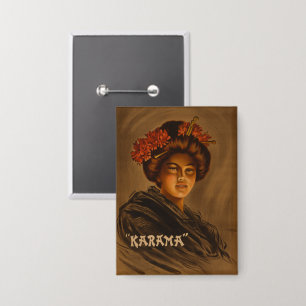 Badge Karama : Romance Japonais Actrice Geisha
