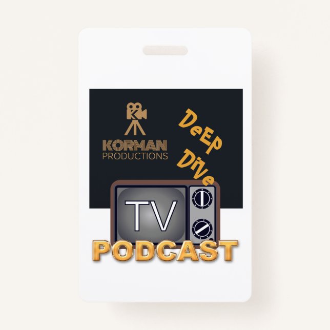 Badge Korman Productions Deep Dive TV Podcast (Devant)