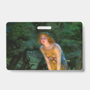 Badge La veille de la Saint-Jean Edward Robert Hughes