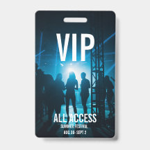 Laisse VIP personnalisée pour événement de concert