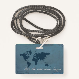 Badge Laissez l'aventure commencer