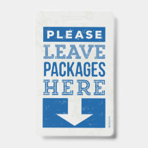 Laissez le package ici