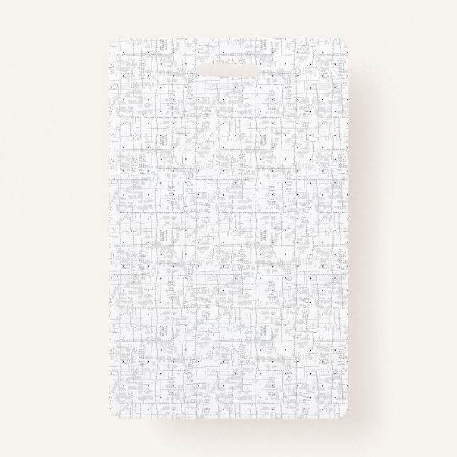 Badge Langue Design Trente-quatre (Devant)