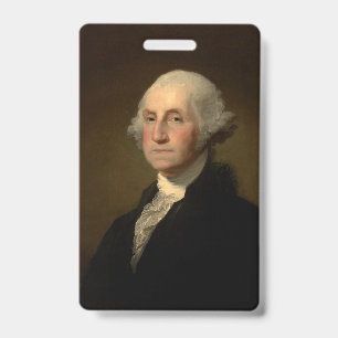 Badge Le président américain George Washington, Stuart