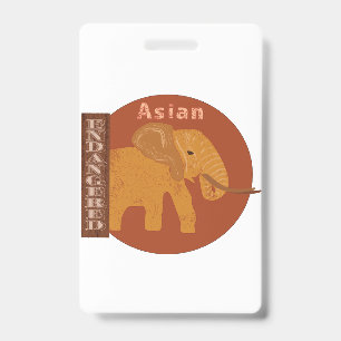 Badge Les éléphants ont besoin de notre aide