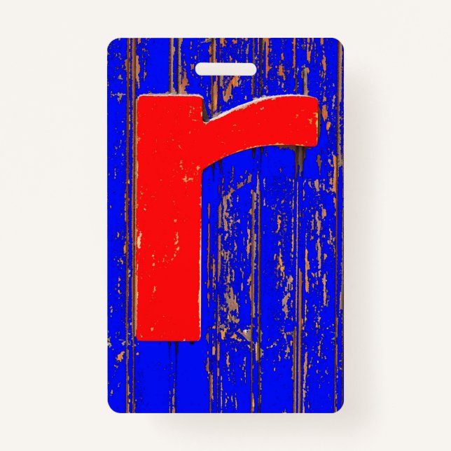Badge Lettre r (Devant)