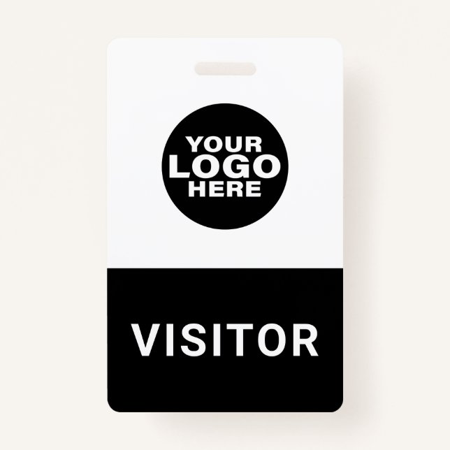 Badge Logo d'entreprise personnalisé - Carte d'identité  (Devant)