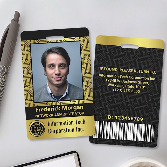 Badge Logo du code de la barre photo personnalisée de l' (Créateur téléchargé)