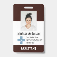 Logo et carte d'identité personnalisés pour employ