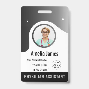 Badge Logo et carte d'identité personnalisés pour les em