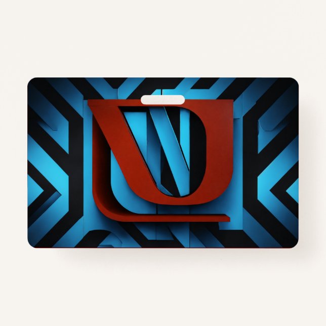 Badge Logo Fierce Netflix sur Arrière - plan noir et ble (Devant)