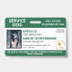 Logo & ID photo Green White Service Chien