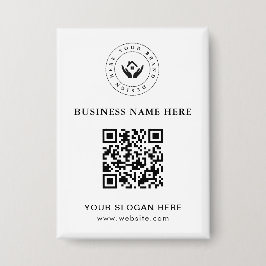 Badge Logo personnalisé minimaliste simple et promotion 