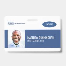 Logo personnalisé moderne - Nom de l'employé et co