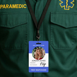 Badge logo personnalisé personnel commercial Photo Secur