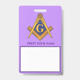 BADGE MAÇONS
