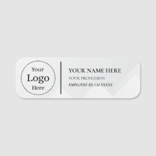 Badge Magnétique et Épinglé Personnalisé Simple Lo