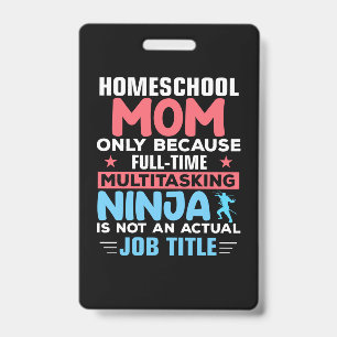 Badge Maman Art Homeschool Maman