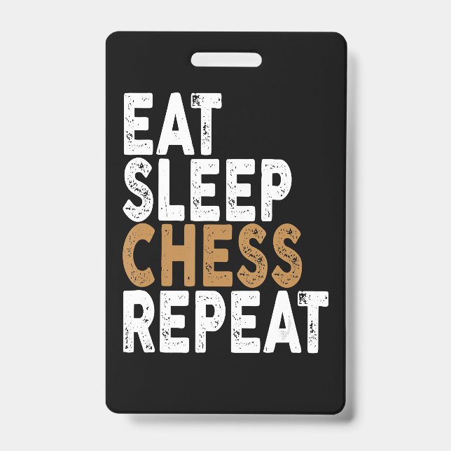 Badge manger dormir échecs répéter   échecs (Avant)