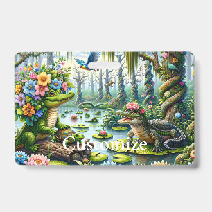 Badge Marais Fantastique de l'Alligator Tonnerre_Cove