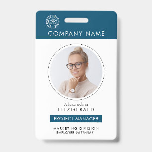 Badge Marine Code photo de l'employé Insigne de sécu