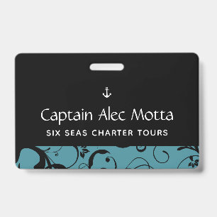 Badge Maritime Anchor Pro Damas