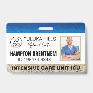 Badge Medica Photo ID Surfs Up